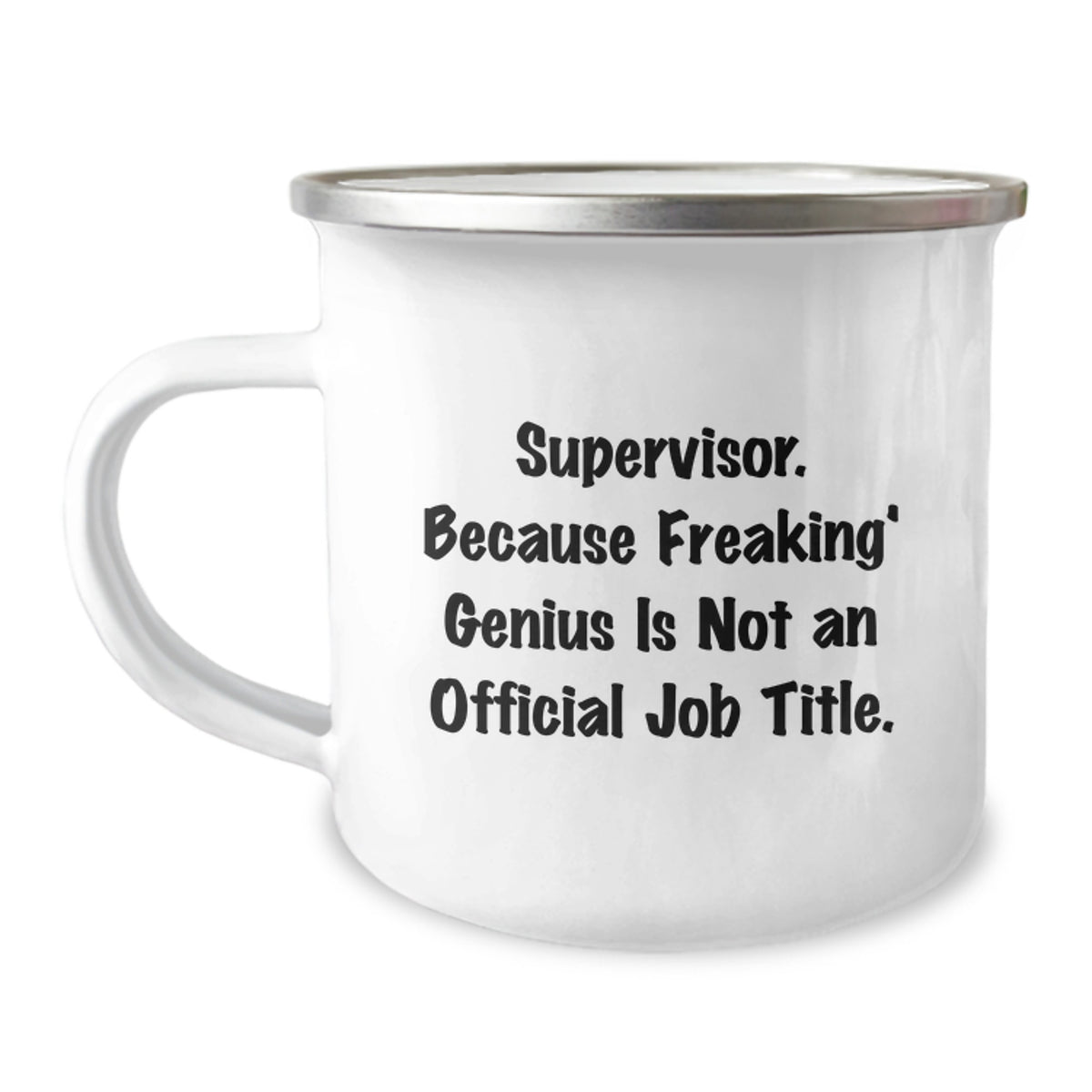 Supervisor Keepsake Camping Mug for Him Stainless Steel Christmas Gift - Image 1