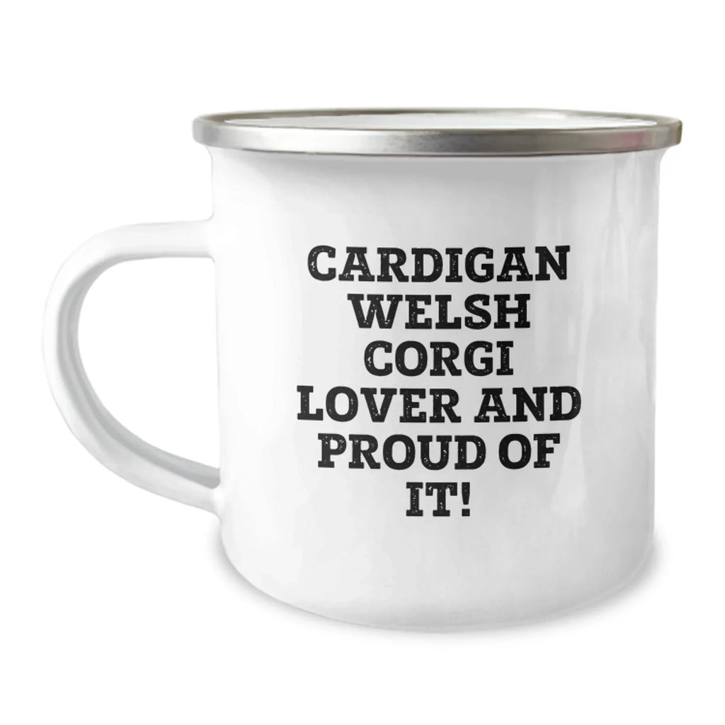 Funny Cardigan Welsh Corgi Camping Mug For Dog Lovers Valentine Gift