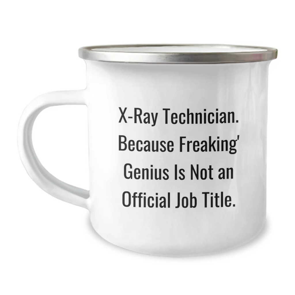 X-Ray Technician Keepsake Premium Camping Mug for Him Birthday Gift - Image 1