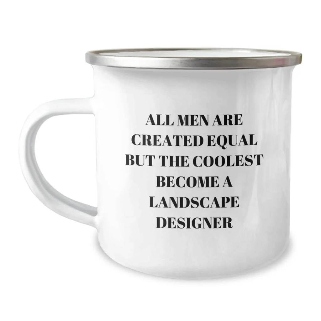 Birthday Gift Landscape Designer Camping Mug for Her Keepsake Present - Image 1
