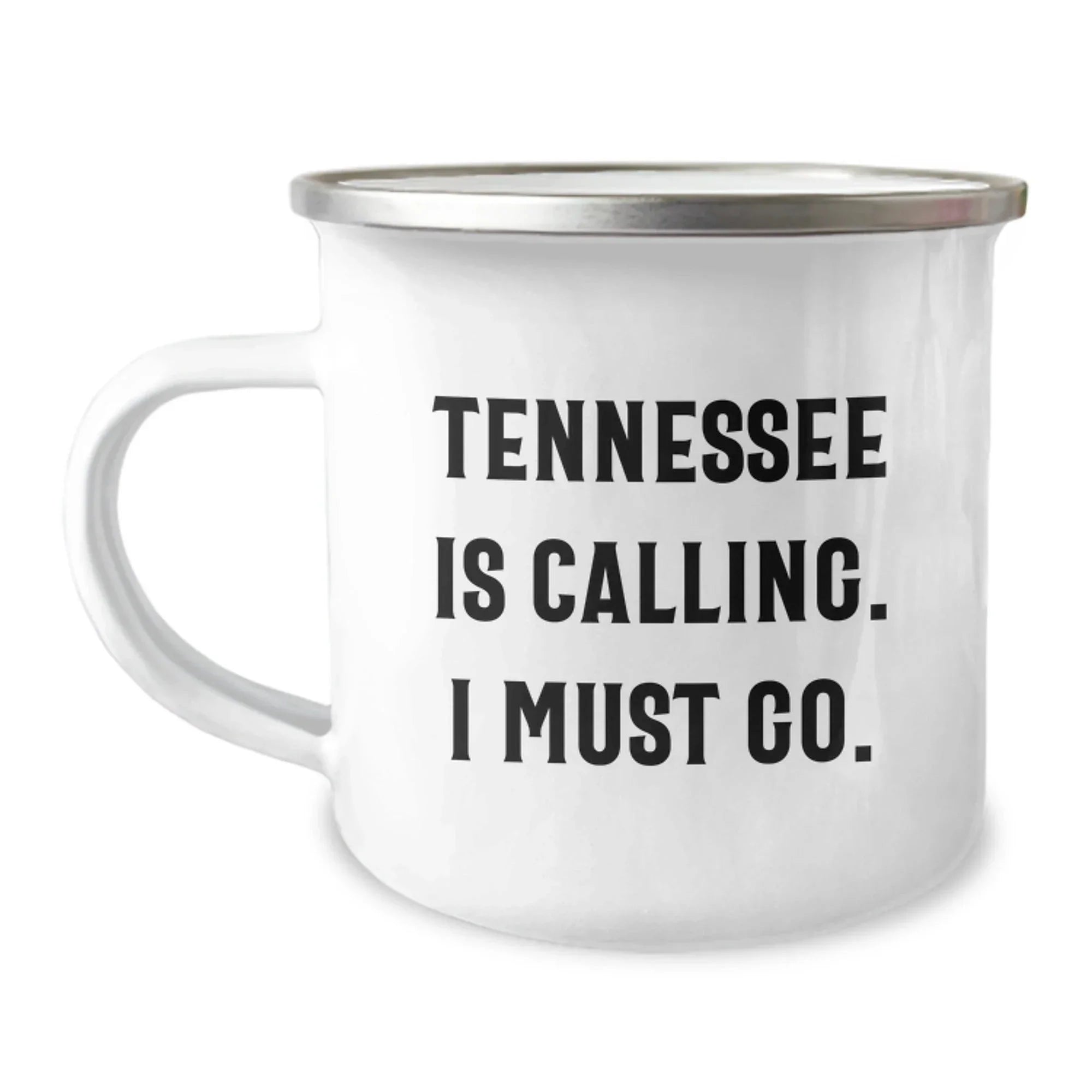 Tennessee Love Call Gifts for Men - Tennessee Is Calling I Must Go Camping Mug, Funny Valentine's Unique Gifts from Men