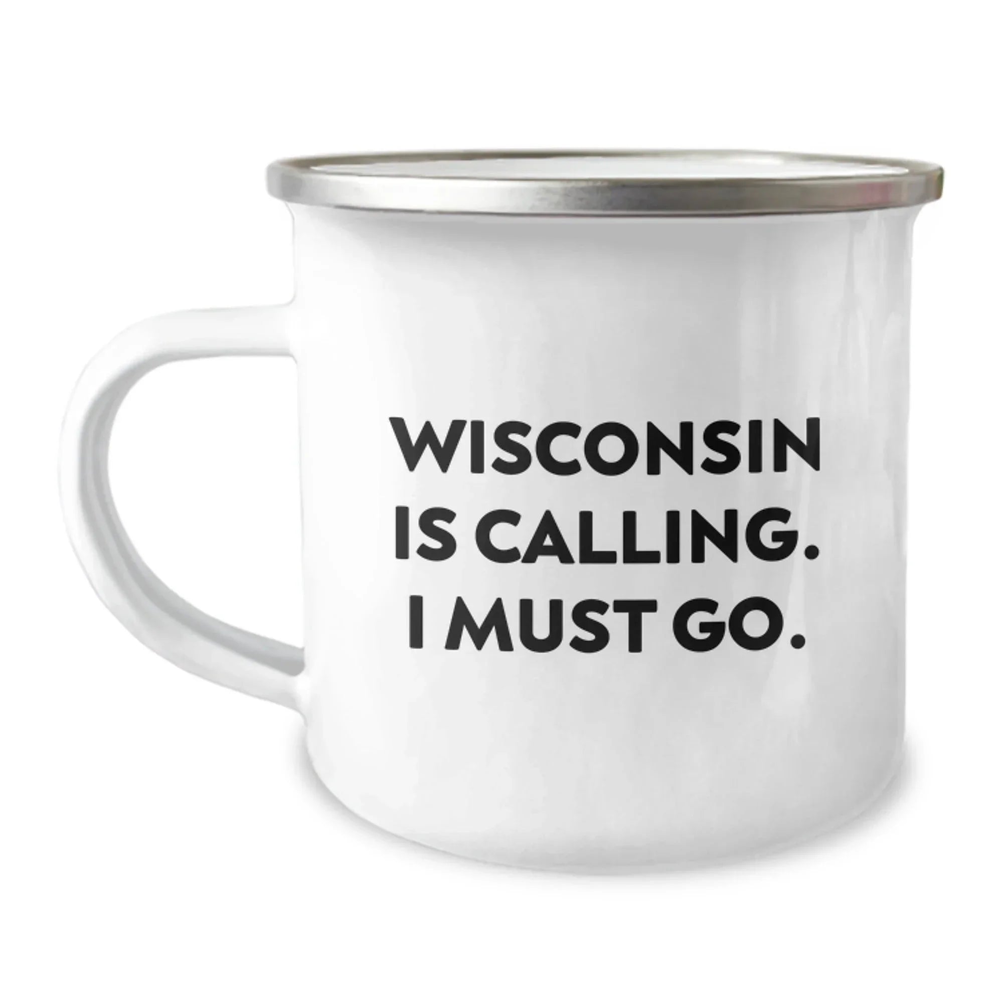 Wisconsin Love Gifts from Friends and Family - Funny Camping Mug for Valentine's