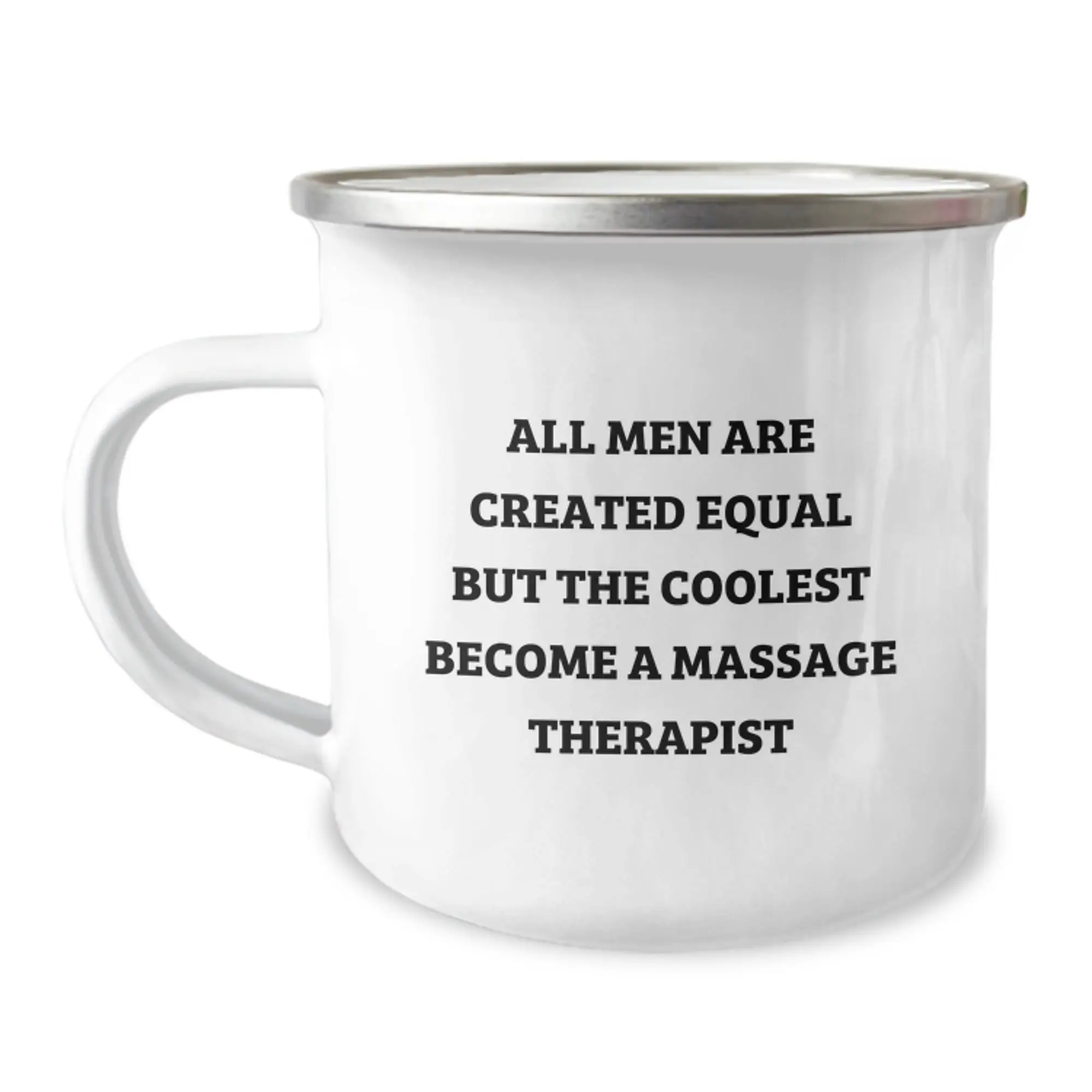 Birthday Gift Massage Therapist Camping Mug Present for Her with Quote - Image 1