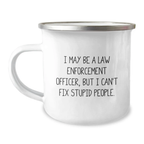 Law Enforcement Keepsake Camping Mug for Him – Birthday Special Gift - Image 1