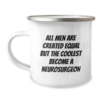 Inspiring Neurosurgeon Gifts for Men from Friends, Funny Camping Mug for Graduation Unique Occasions - Image 1