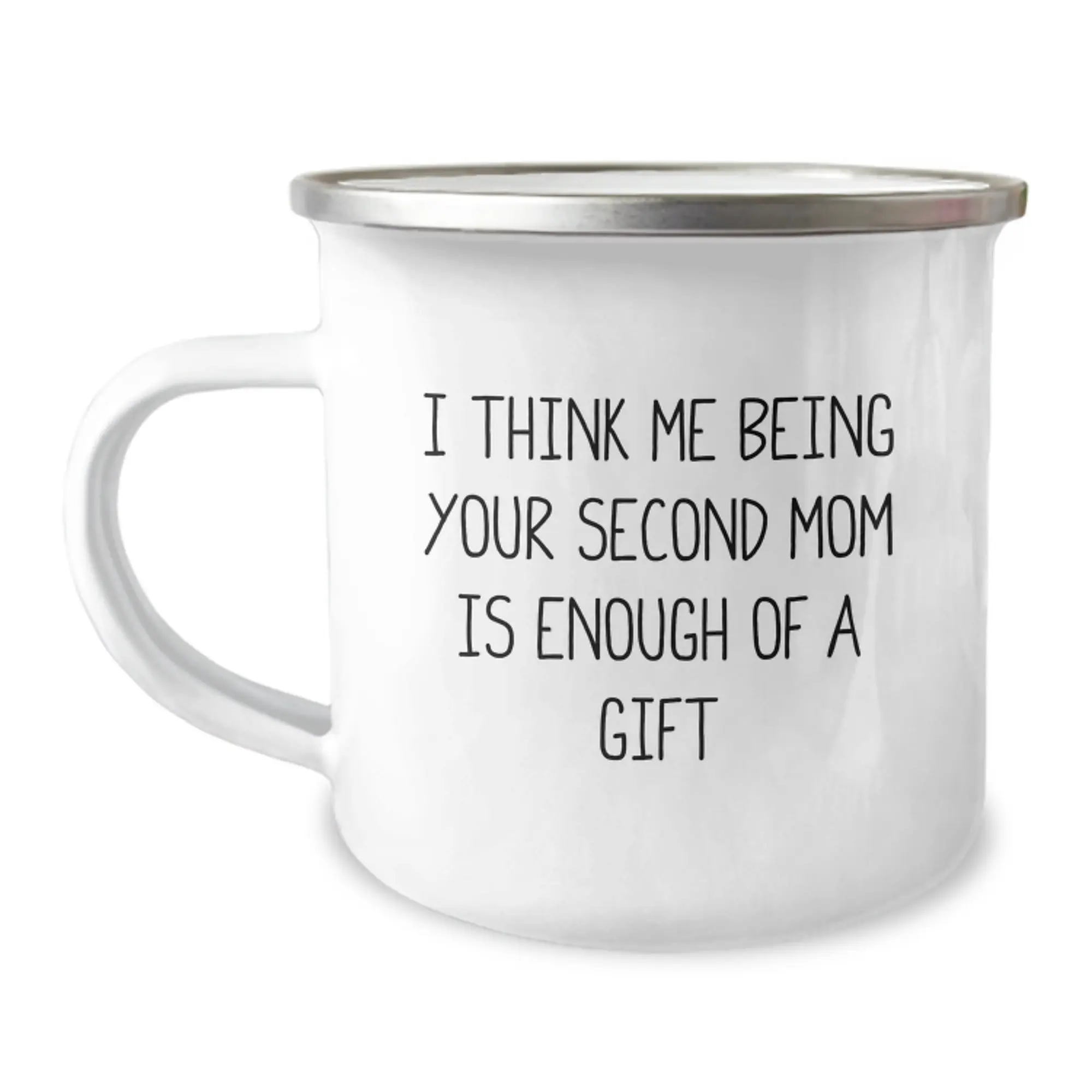 Birthday Gift Second Mom Camping Mug for Mom Present, Surprise - Image 1