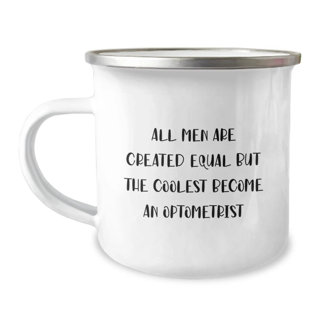 Optometrist Keepsake Gift for Him - All Men Are Created Equal, But The - Image 1