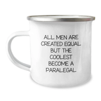 Paralegal Camping Mug for a Best Friend Companion Birthday Gift - Image 1