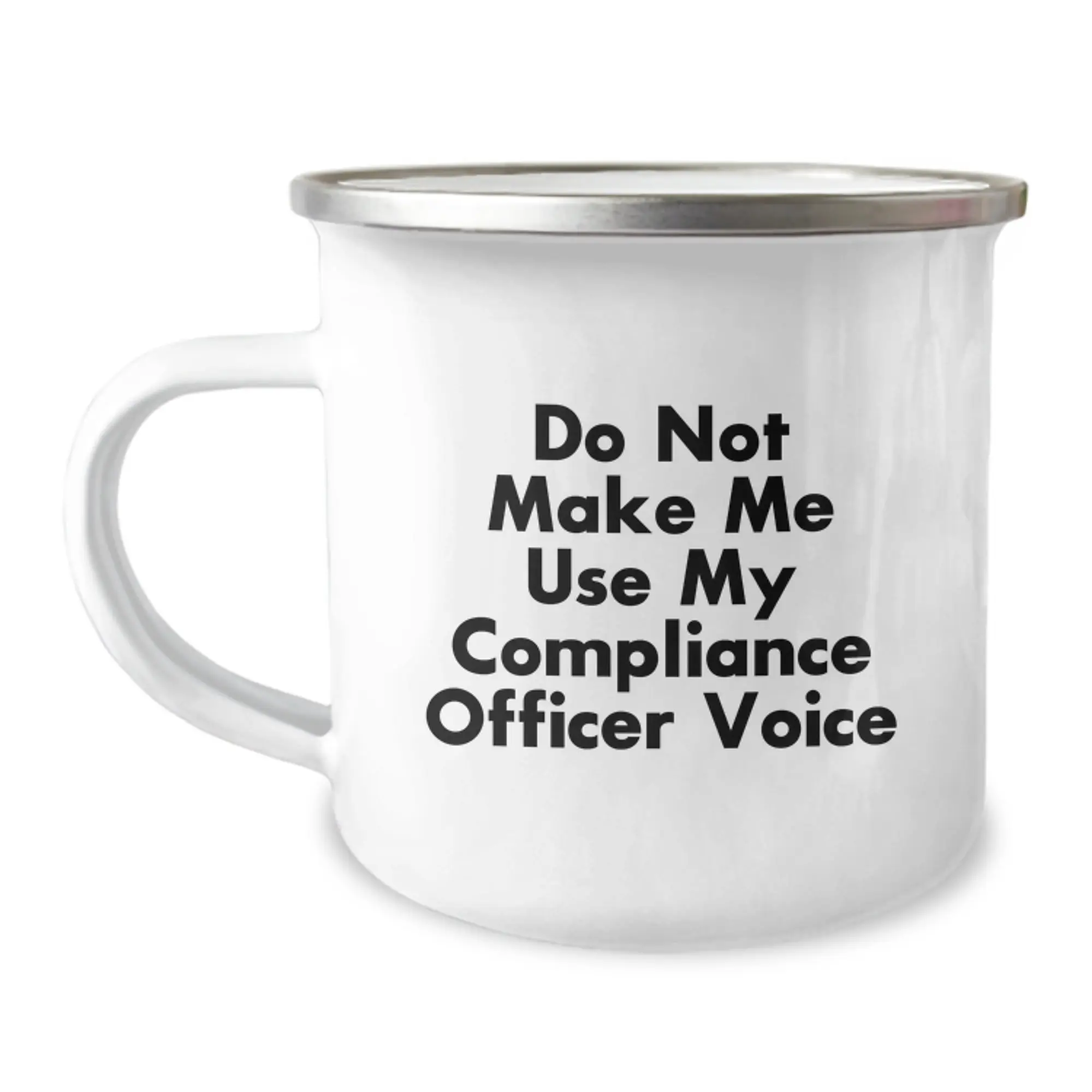 Birthday Gift for Her Compliance Officer Camping Mug Present - Image 1