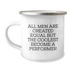 Performer Keepsake Camping Mug for Him Birthday Gift Stainless Steel - Image 1