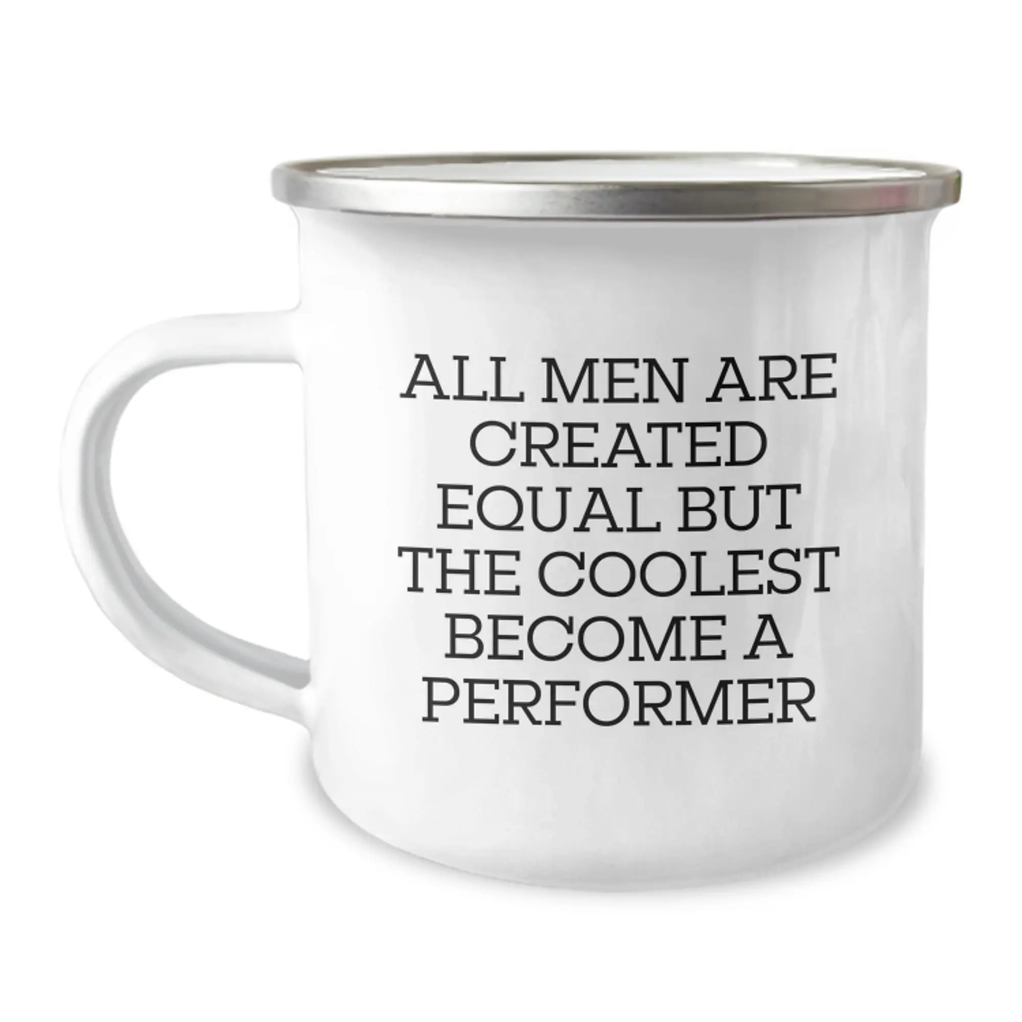 Performer Keepsake Camping Mug for Him Birthday Gift Stainless Steel - Image 1