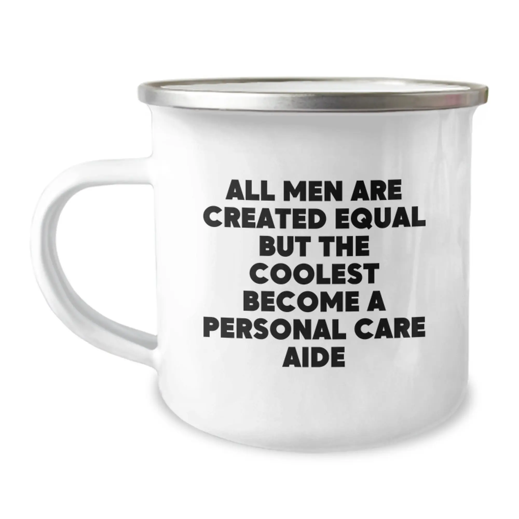Personal Care Aide Gifts from Men, Funny Quote for Personal Care Aide, Camping Mug for Graduation Unique Gifts - Image 1