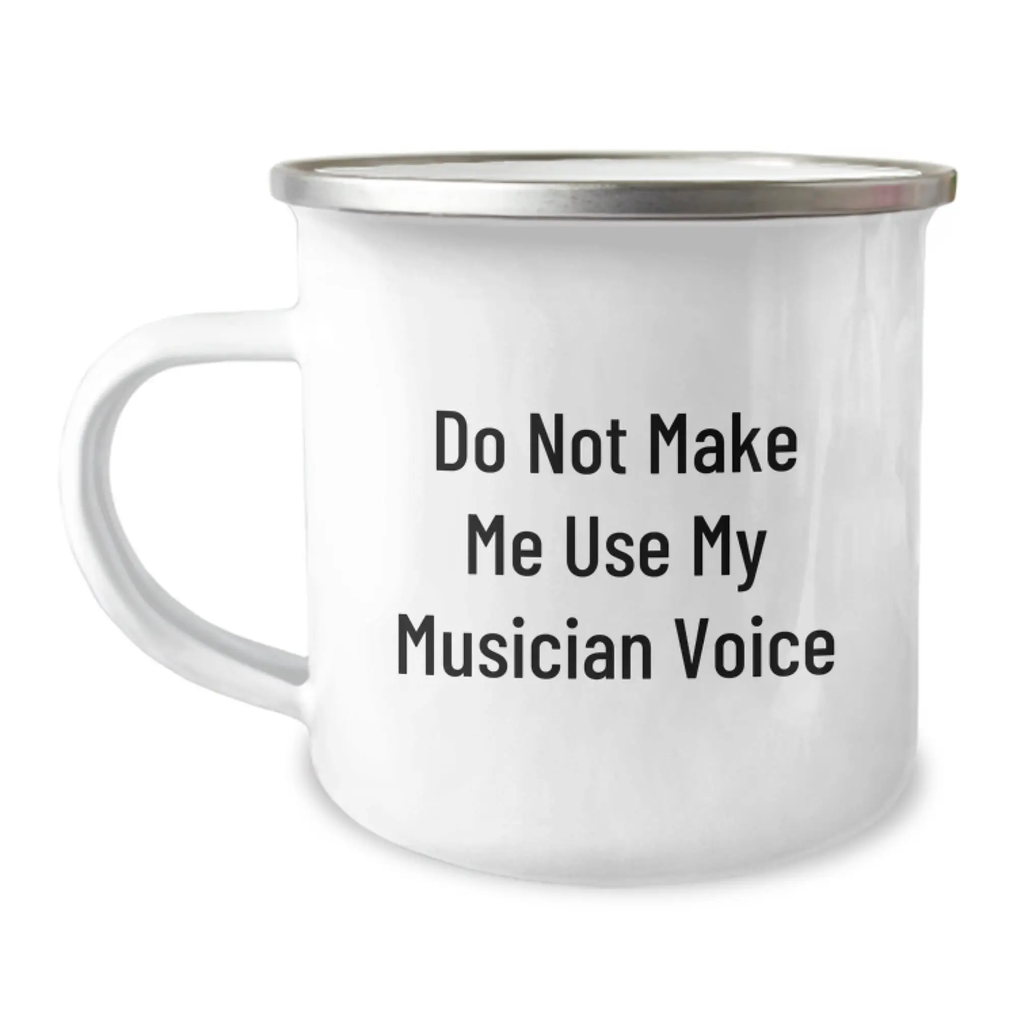 Funny Musician Gifts for Mom - Camping Mug - Gifts from Family to Musician Woman on Mother's Day - Do Not Make Me Use My Musician Voice - Image 1