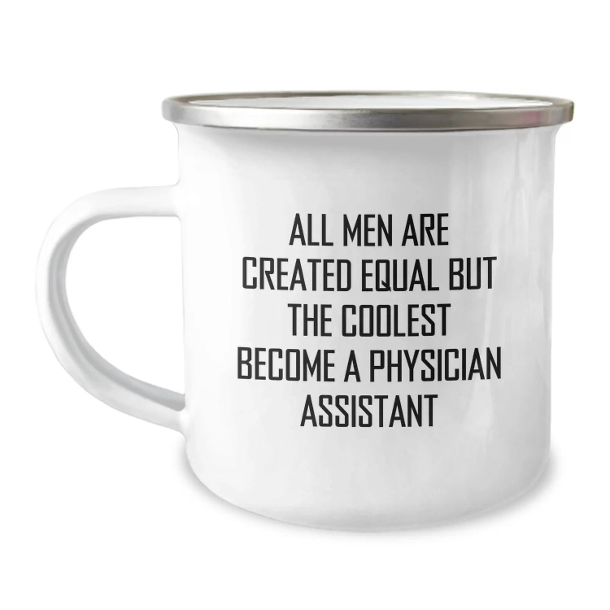 Birthday Gift for Her Physician Assistant Keepsake Camping Mug Present - Image 1