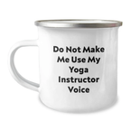 Yoga Instructor Premium Keepsake Camping Mug for Him Birthday Gift - Image 1