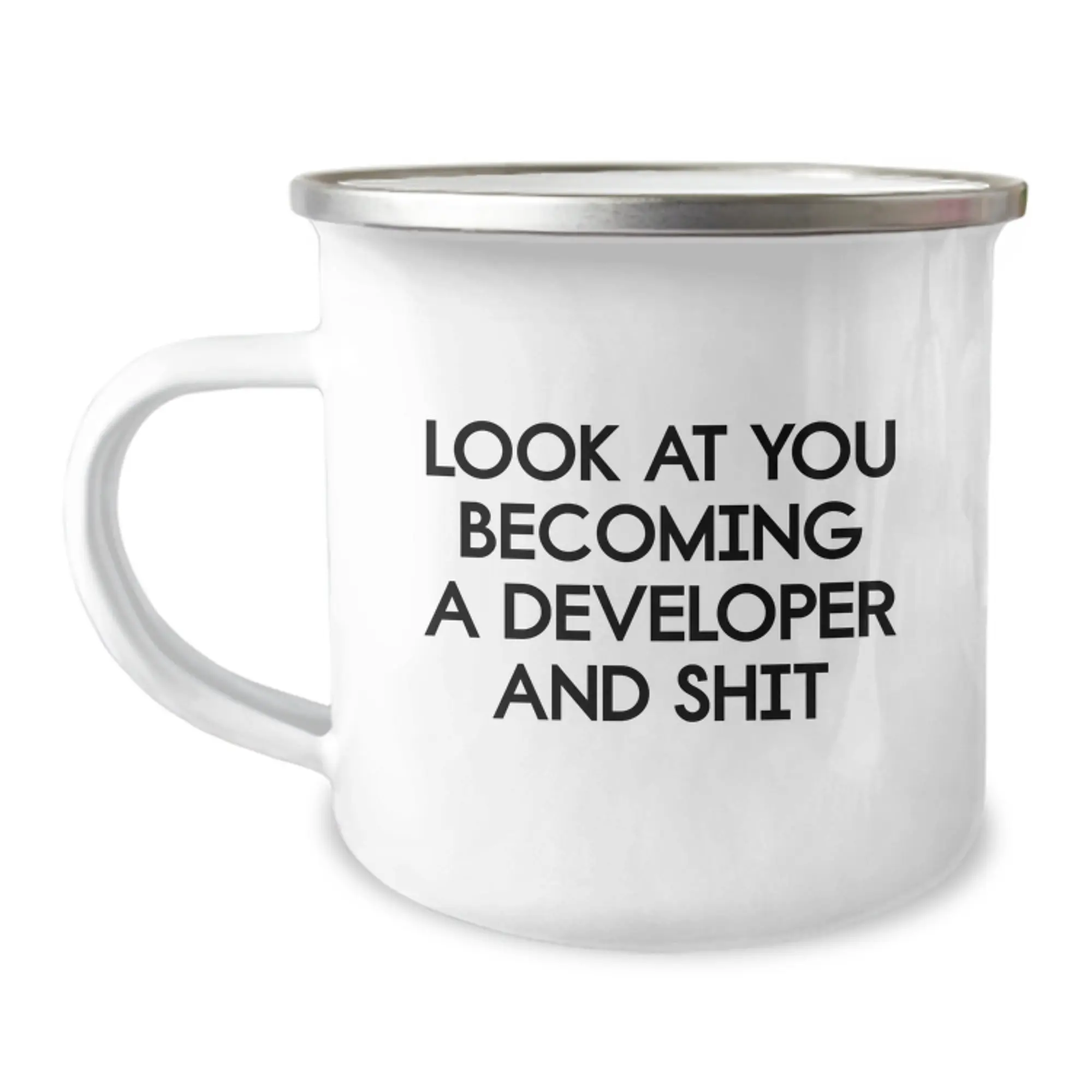 Funny Developer Gifts from Men to Family Members - Developer Camping Mug for Mother's Day Unique Gifts - Image 1
