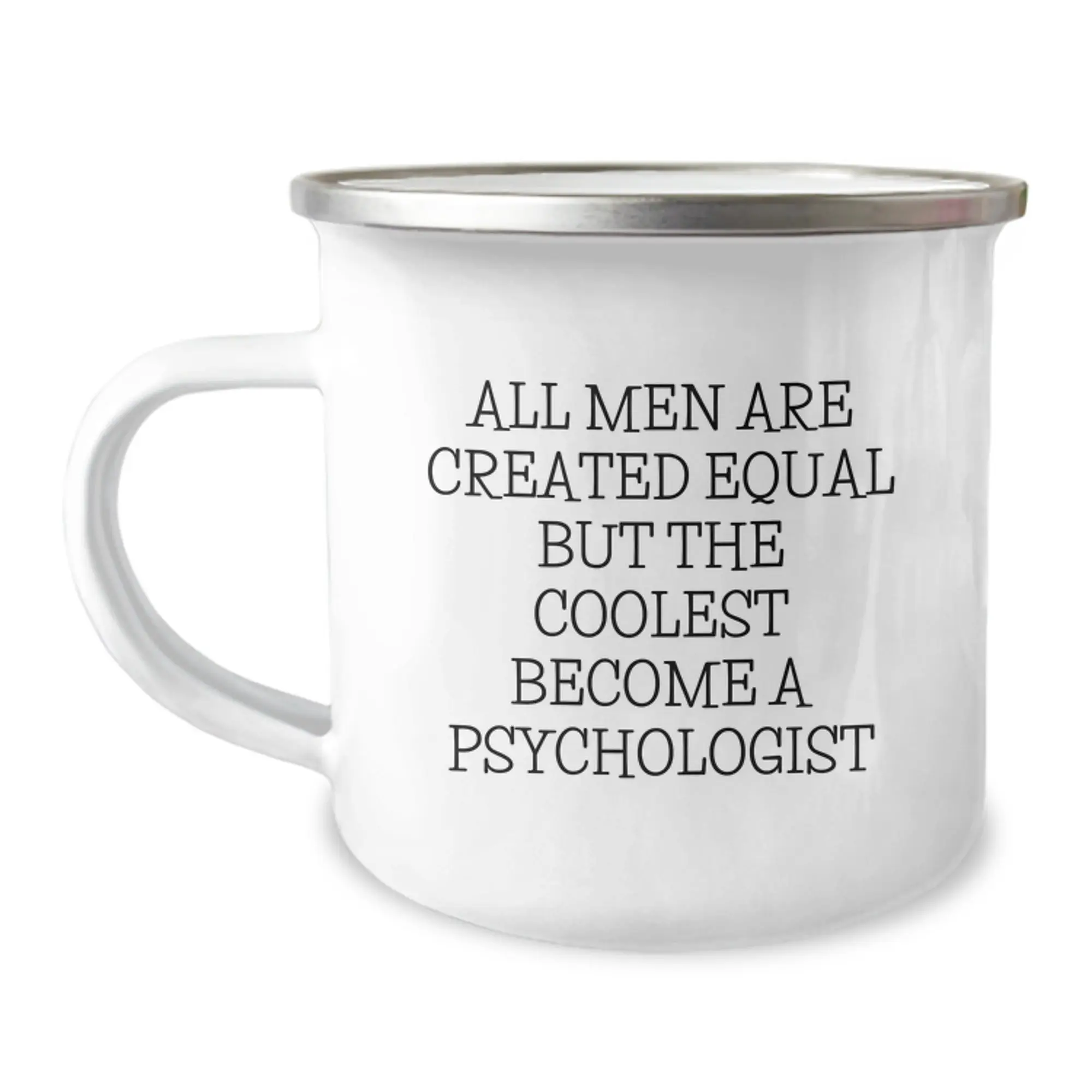 Funny Psychologist Gifts for Him - Camping Mug - Graduation Unique Gifts from Family, Friends to Men, Psychologist - Image 1