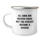 Birthday Gift Roofer Camping Mug Present for Her - Image 1