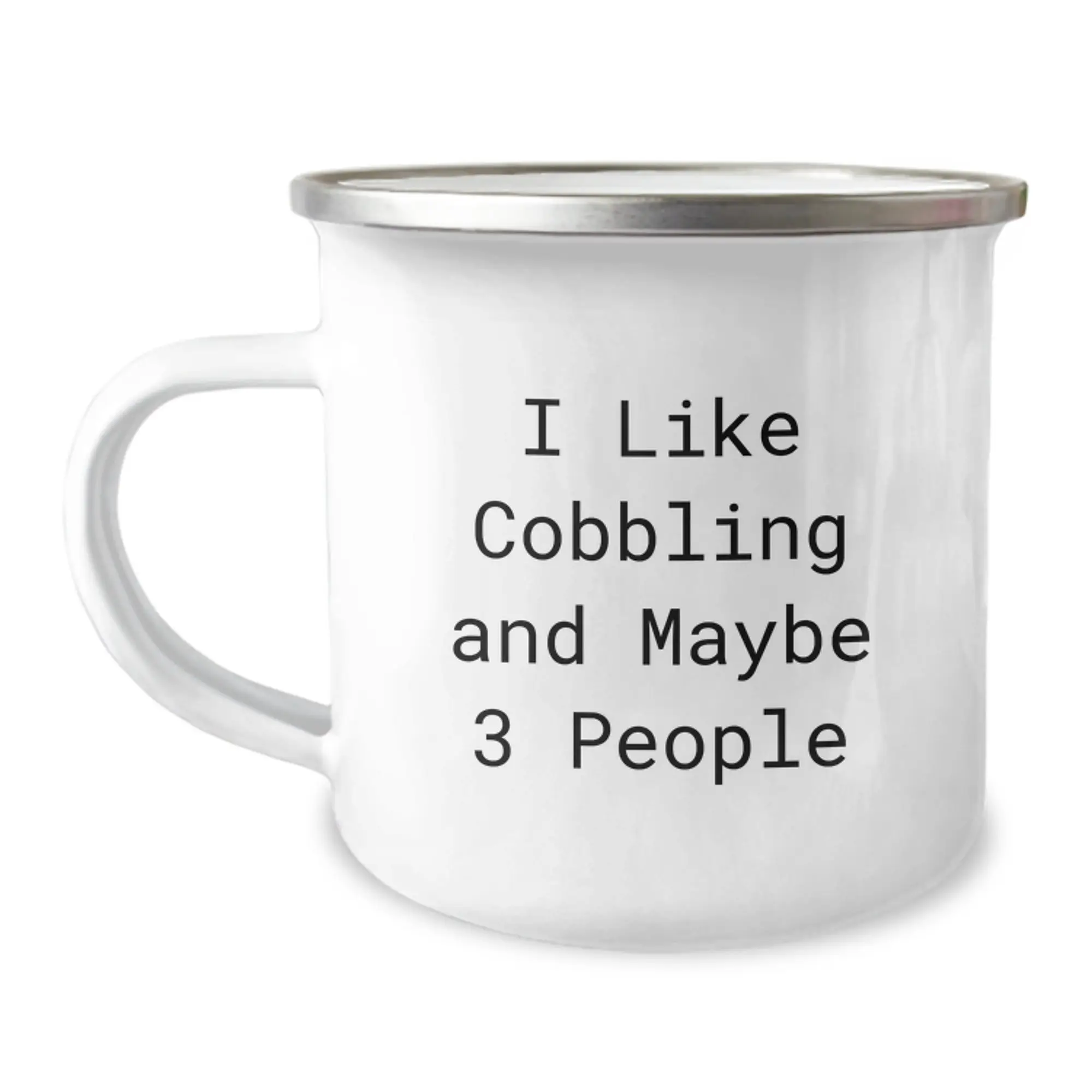 Cobbling Keepsake Camping Mug for Him Graduation Gift - Image 1