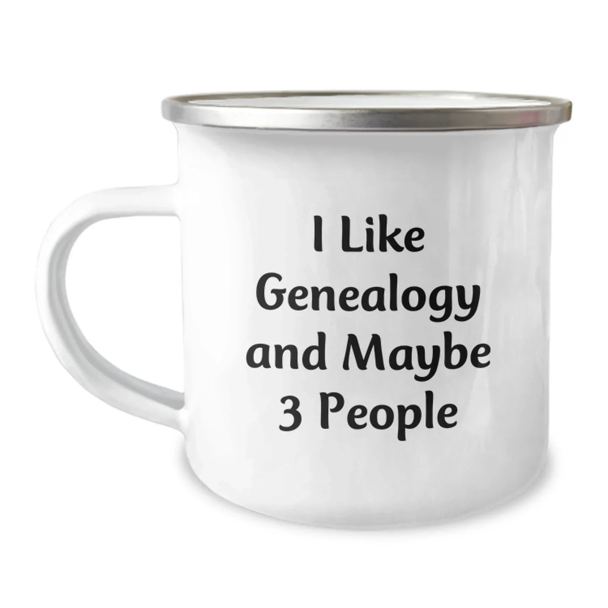Genealogy Gifts for Genealogy Enthusiasts, Funny Camping Mug Gifts from Family, I Like Genealogy And Maybe 3 People Christmas Unique