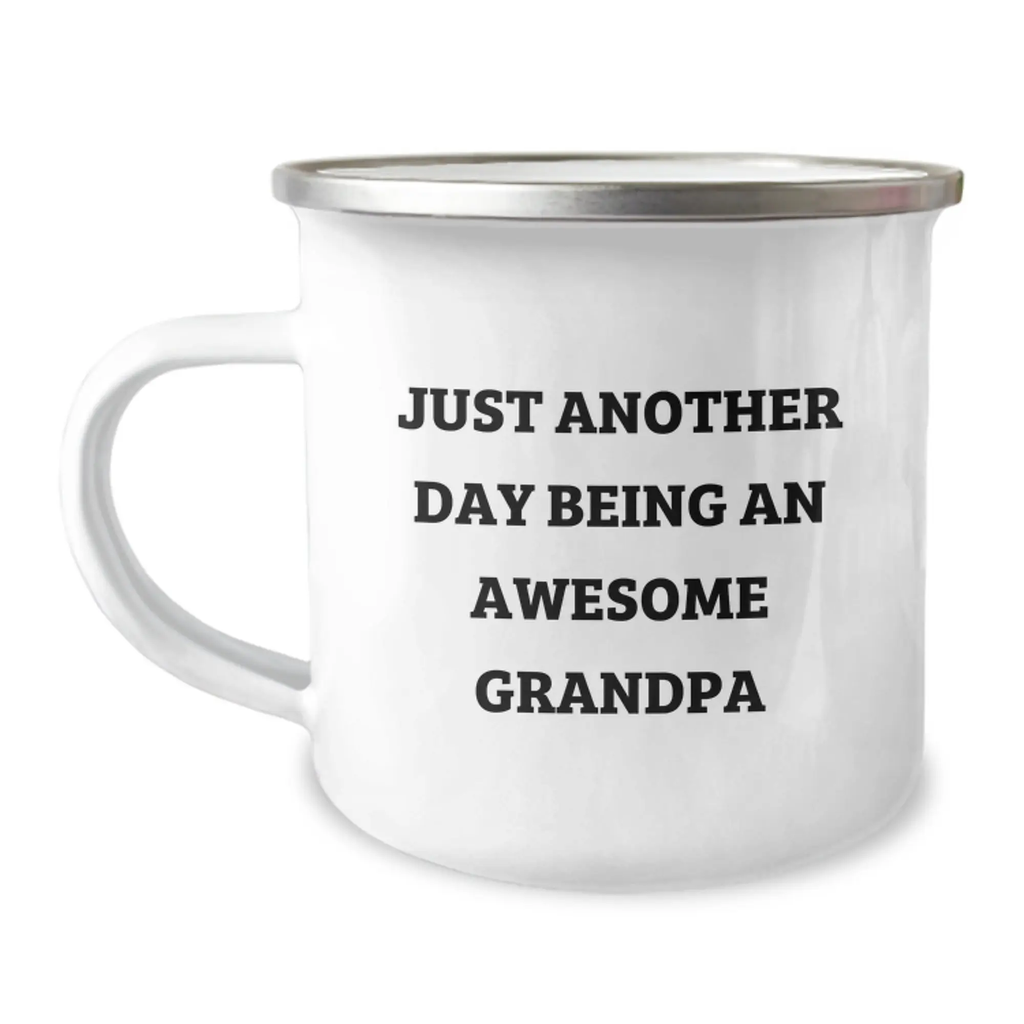 Grandpa Keepsake Camping Mug Birthday Gift for Him - Image 1