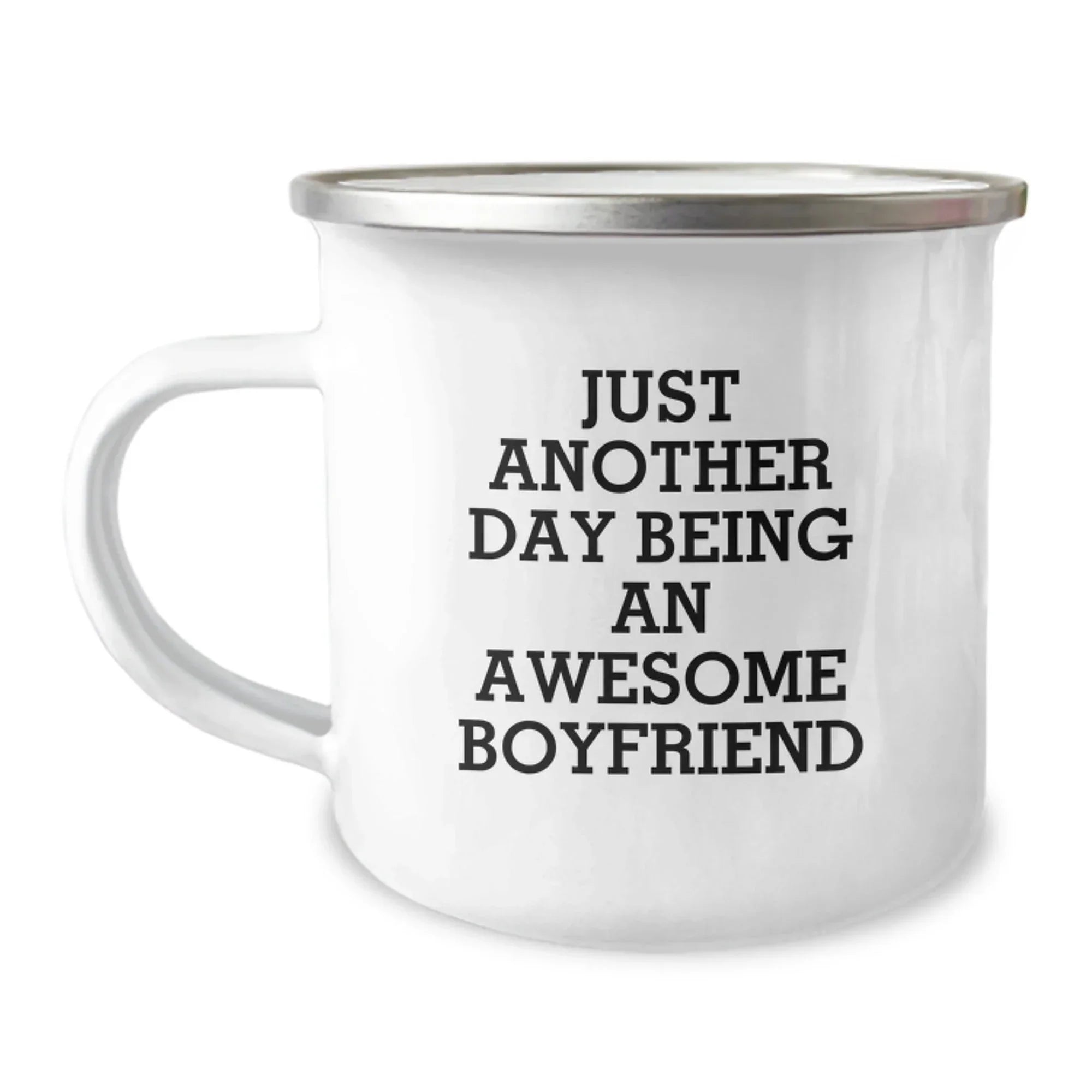 Funny Sweetheart Gifts from Men - Christmas Unique Gifts for Sweetheart - Just Another Day Being An Awesome Sweetheart Camping Mug