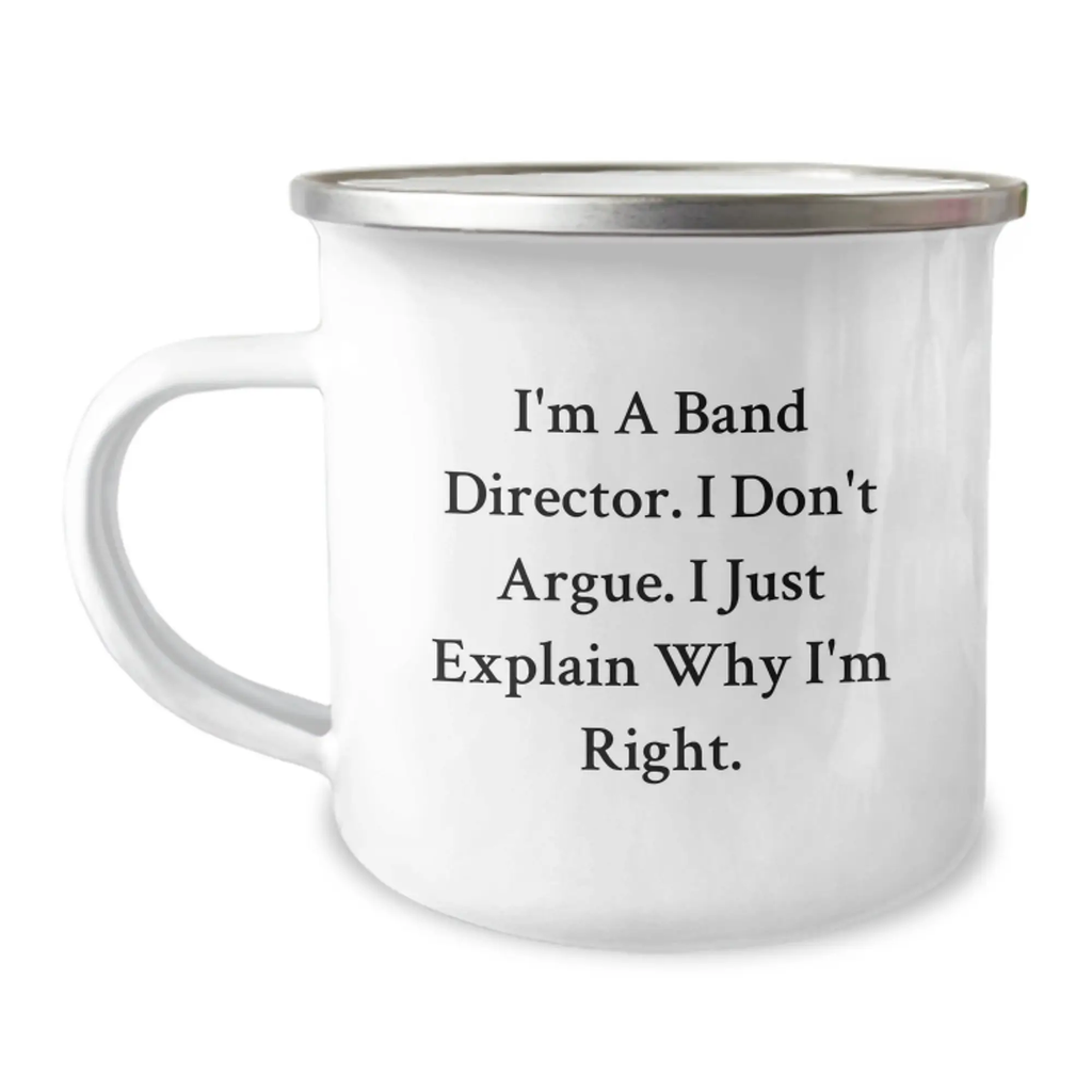 Camping Mugs for Band Directors Funny Quote Gifts from Family to Men on Mother's Day - Image 1