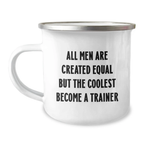 Funny Trainer Camping Mug Gifts from Men to Trainer Friends for Graduation Unique - Image 1