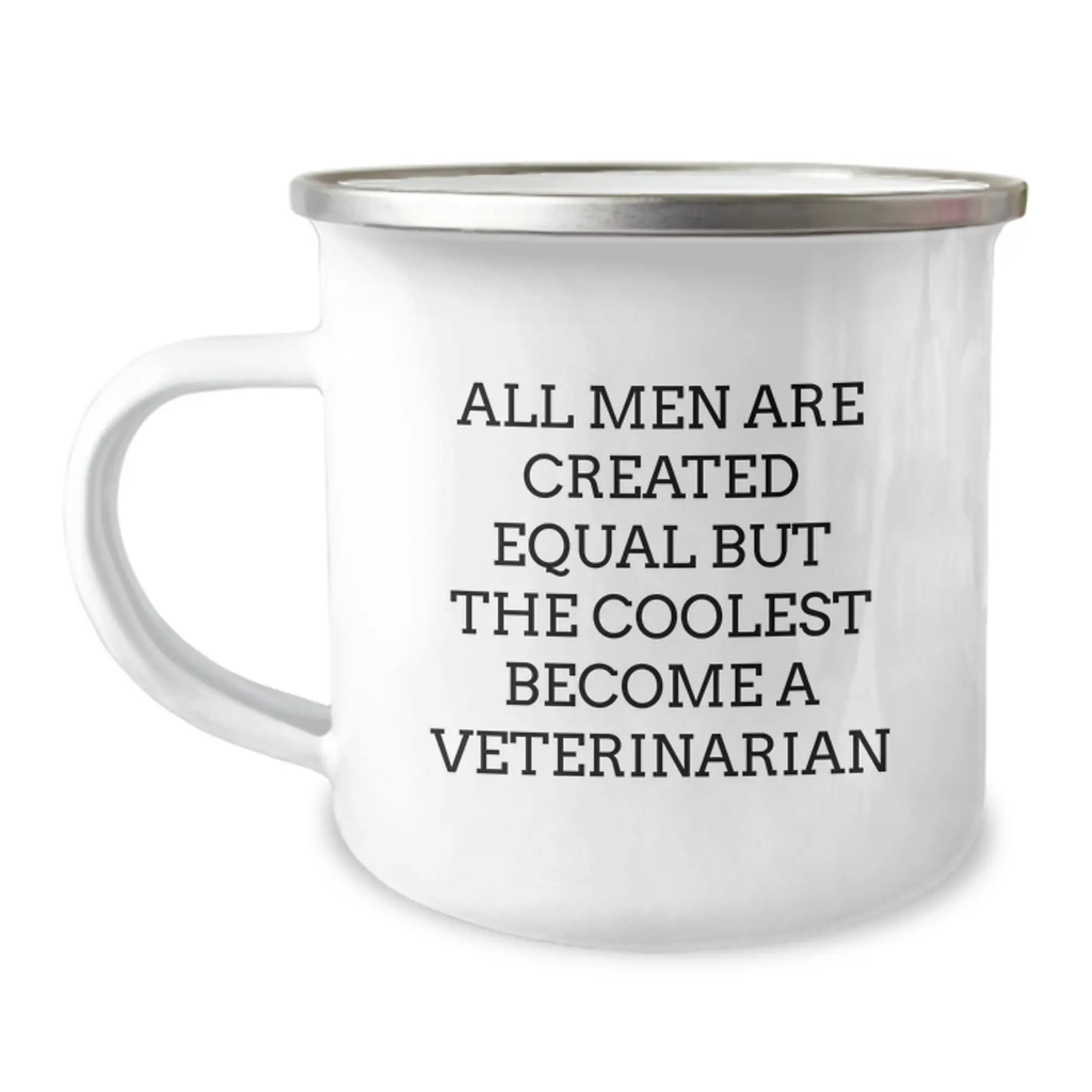 Birthday Gift Veterinarian Camping Mug for Her Present Keepsake - Image 1