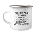 Birthday Gift Veterinarian Camping Mug for Her Present Keepsake - Image 1