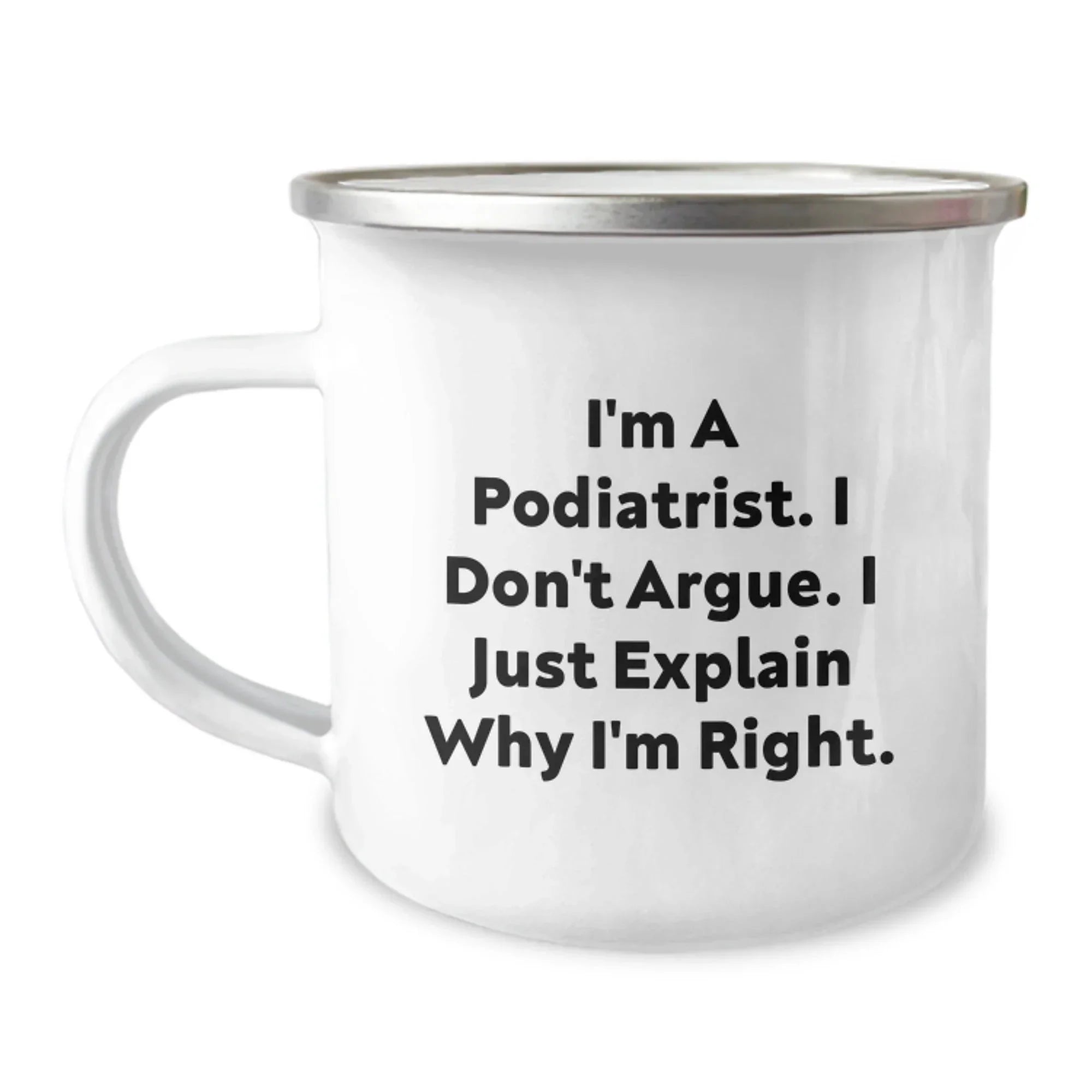 Funny Podiatrist Gifts for Men, Camping Mugs from Friends, Christmas Unique Funny Quotes