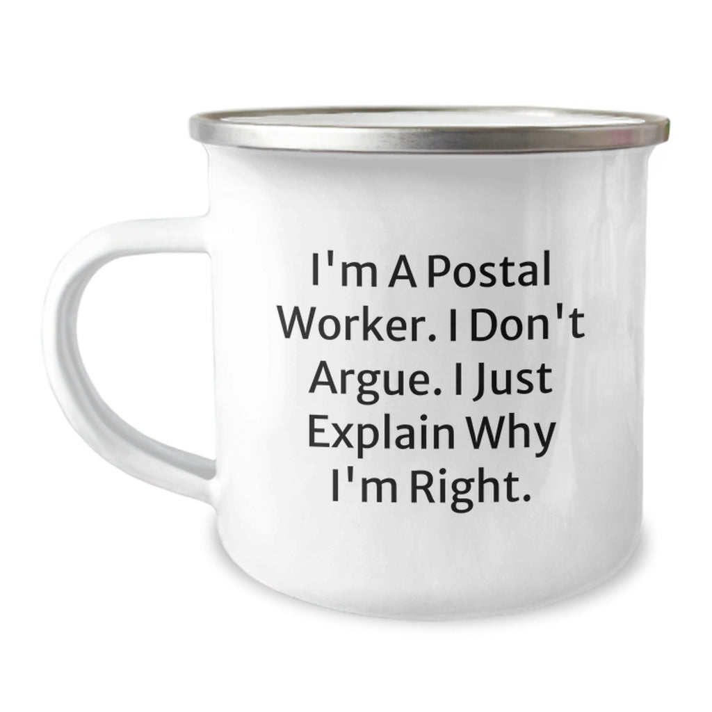 Postal Worker Gift for Him - A Thoughtful Keepsake Mug with a Witty - Image 1