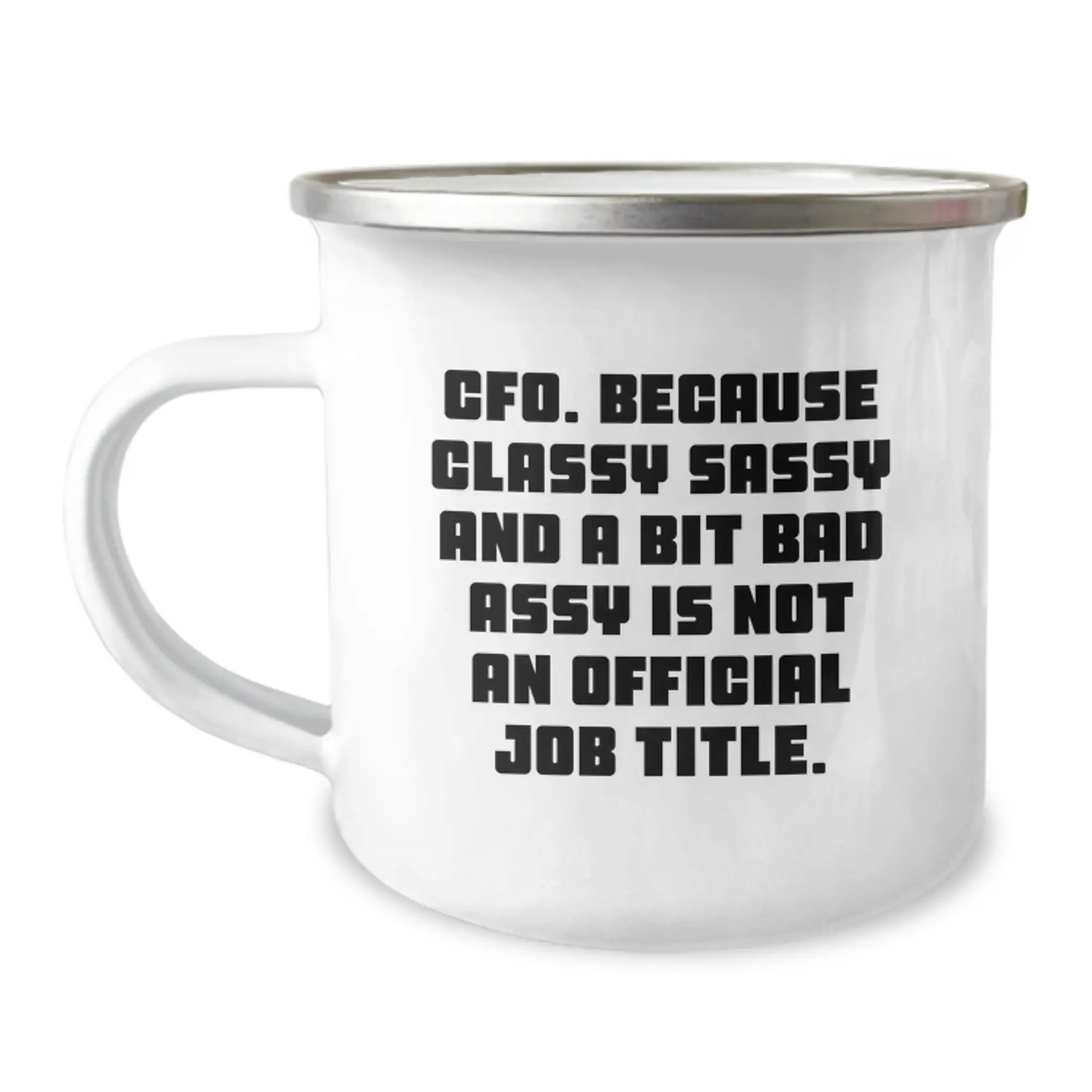 Funny CFO Gifts from Men - CFO Camping Mug for Women - Mother's Day Unique Gifts - Image 1