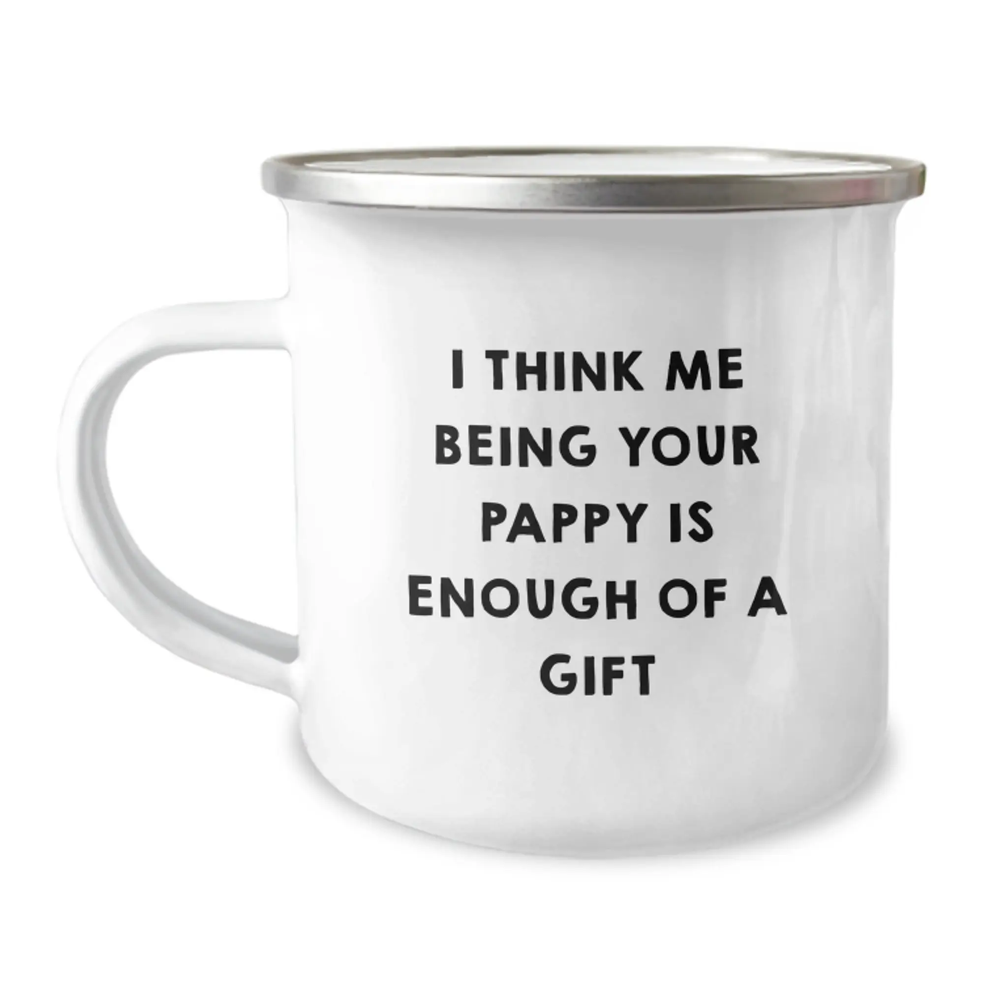 Pappy Keepsake Camping Mug Birthday Gift for Him – Durable Stainless - Image 1