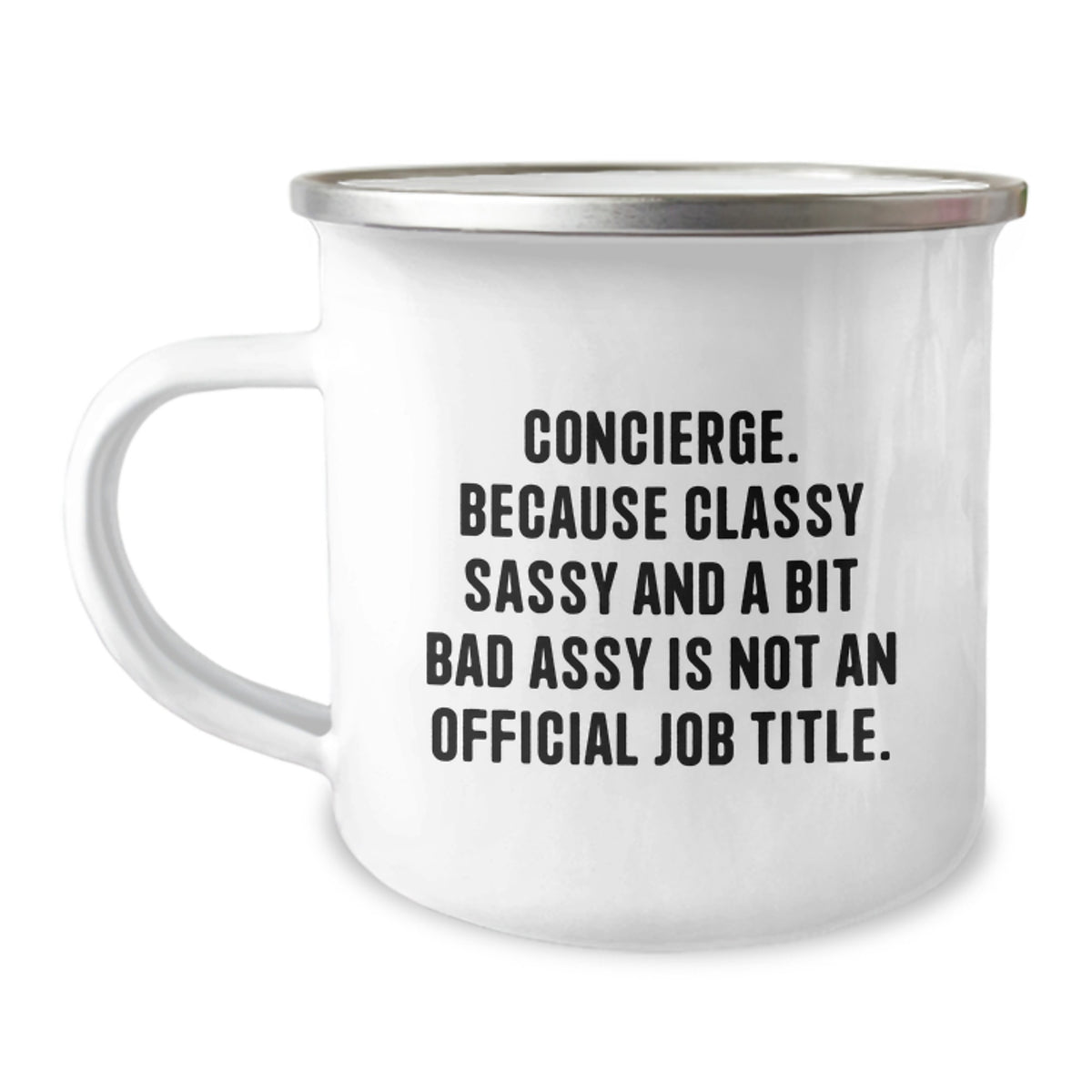 Concierge Camping Mug Gift for Him - A Classy Present for Him - Image 1