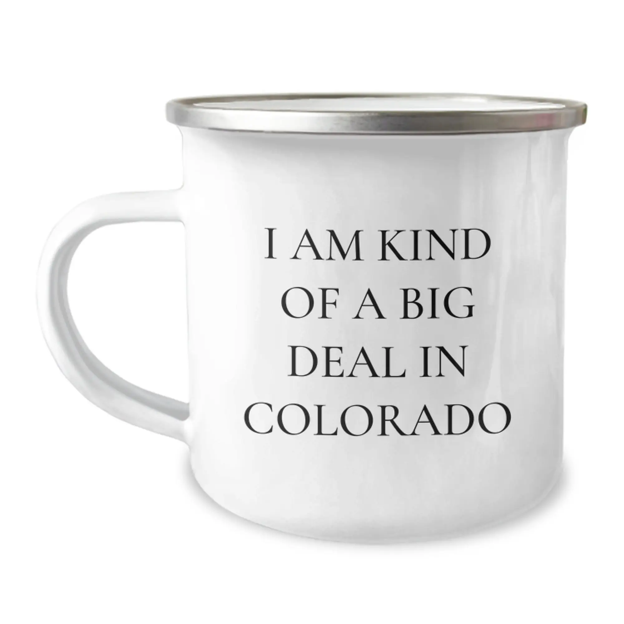 Colorado Camping Mug, Funny Gift for Friends, Family, Coworkers from Colorado, Unique Graduation Unique Gifts for Men Women - Image 1