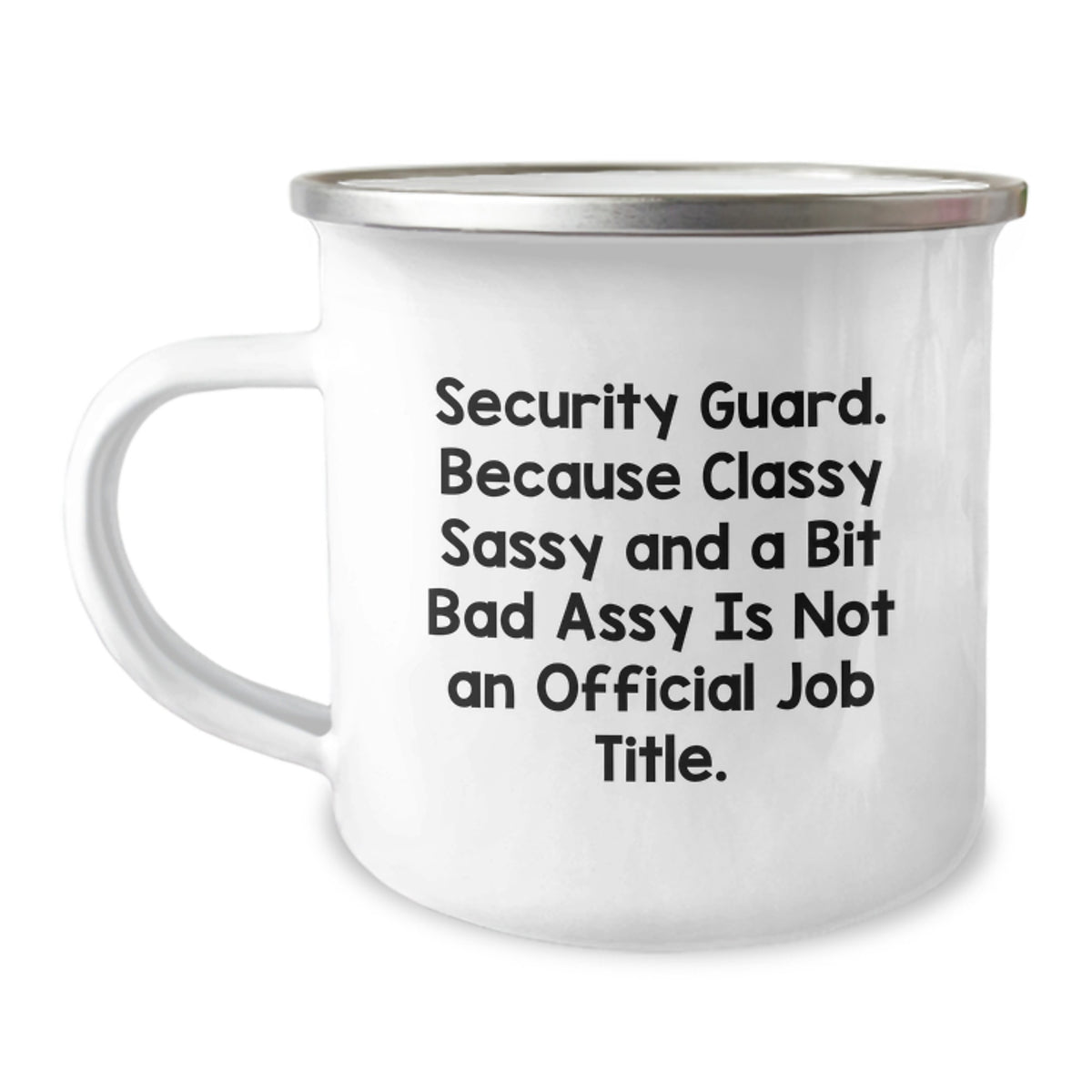 Christmas Gift for Her - Security Guard Quote Present, Classy Camping - Image 1