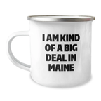 Maine Gifts for Friends and Family, Funny Camping Mugs for Graduation Unique Gifts from Men - Image 1