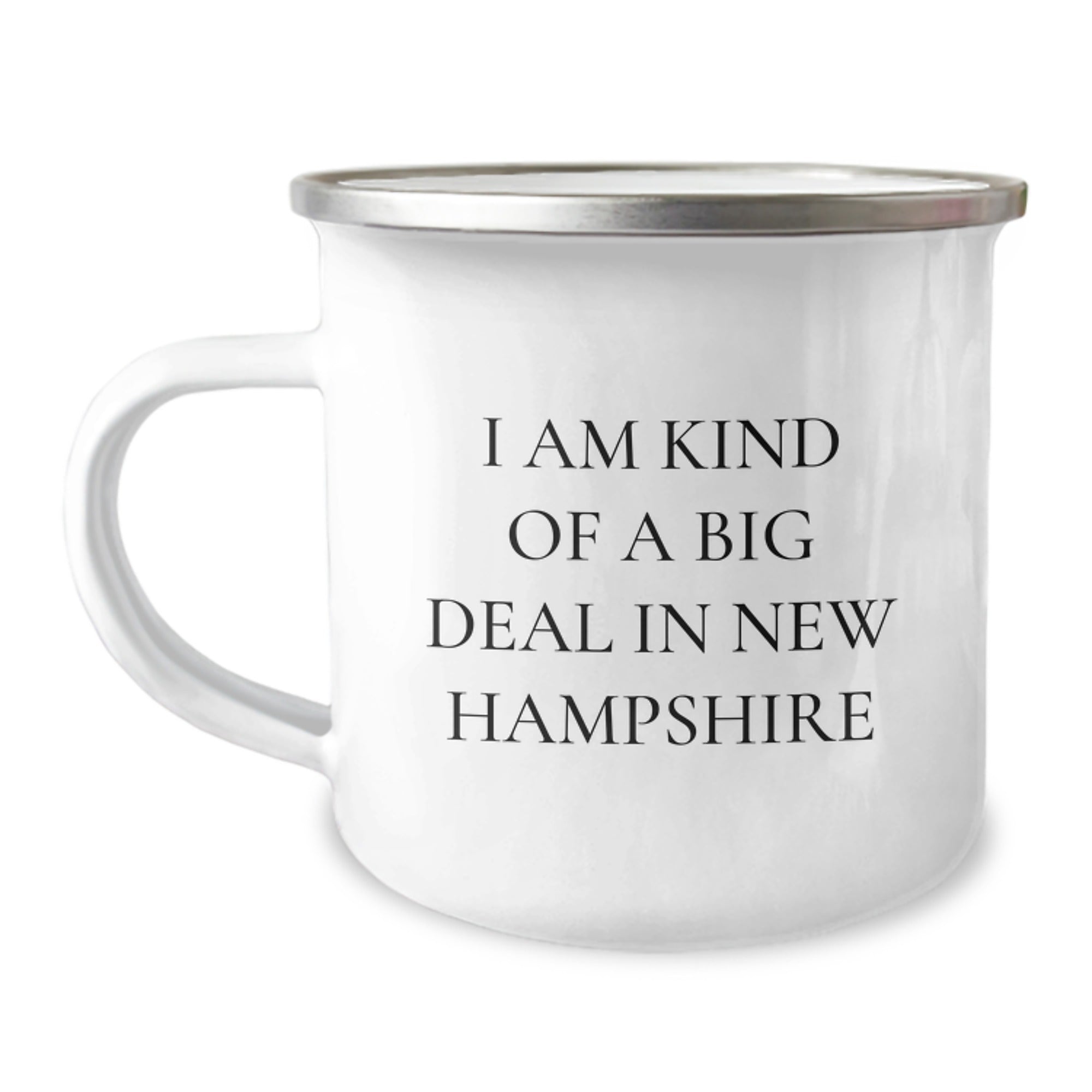 New Hampshire Camping Mug Gift for Him - A Humorous Keepsake - Image 1