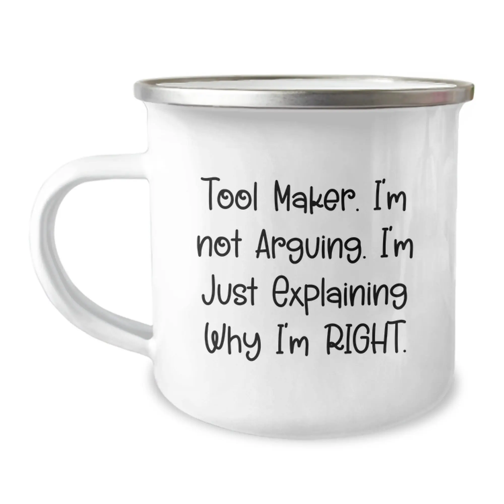 Tool Maker Keepsake Camping Mug for Him Birthday Gift - Image 1