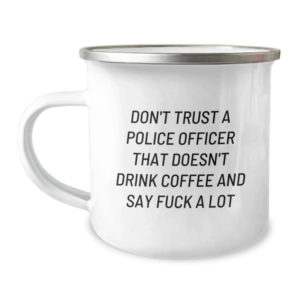 Funny Police Officer Gifts - Unique Christmas Memorable Presents for Police Officers - Police Officer Coffee Mug,
