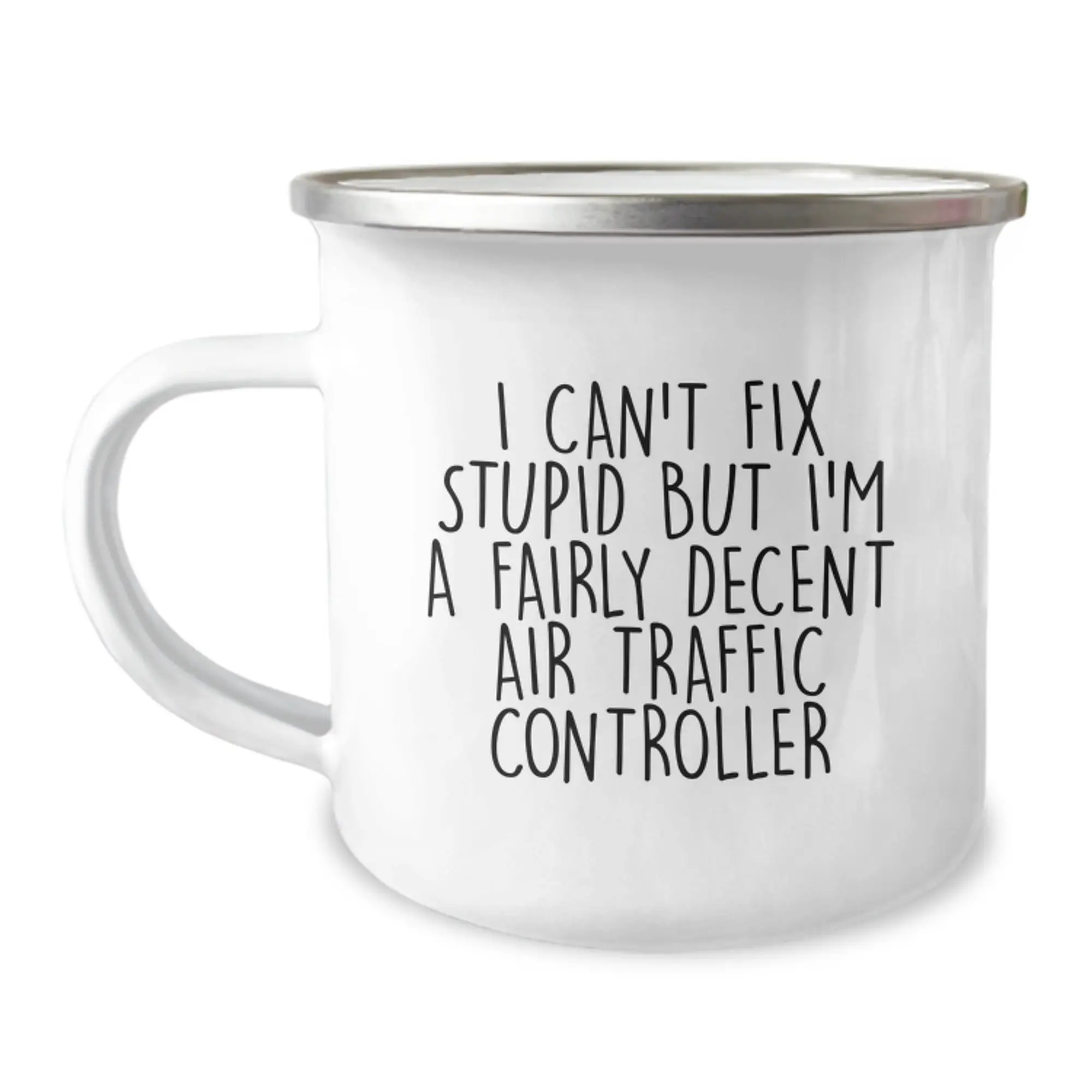 Funny Air Traffic Controller Gifts from Friends - Inspirational Camping Mug for Air Traffic Controller Graduation Unique Gifts - Image 1