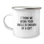 Funny Uncle Camping Mug Gifts from Men to Uncle on Father's Day Unique - Image 1