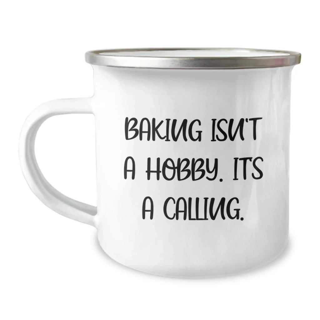 Baking Gifts for Family Friends Men Women Baking Enthusiasts from Men Women - Funny Quote Christmas Unique Gifts for Baking Lover Camping Mug