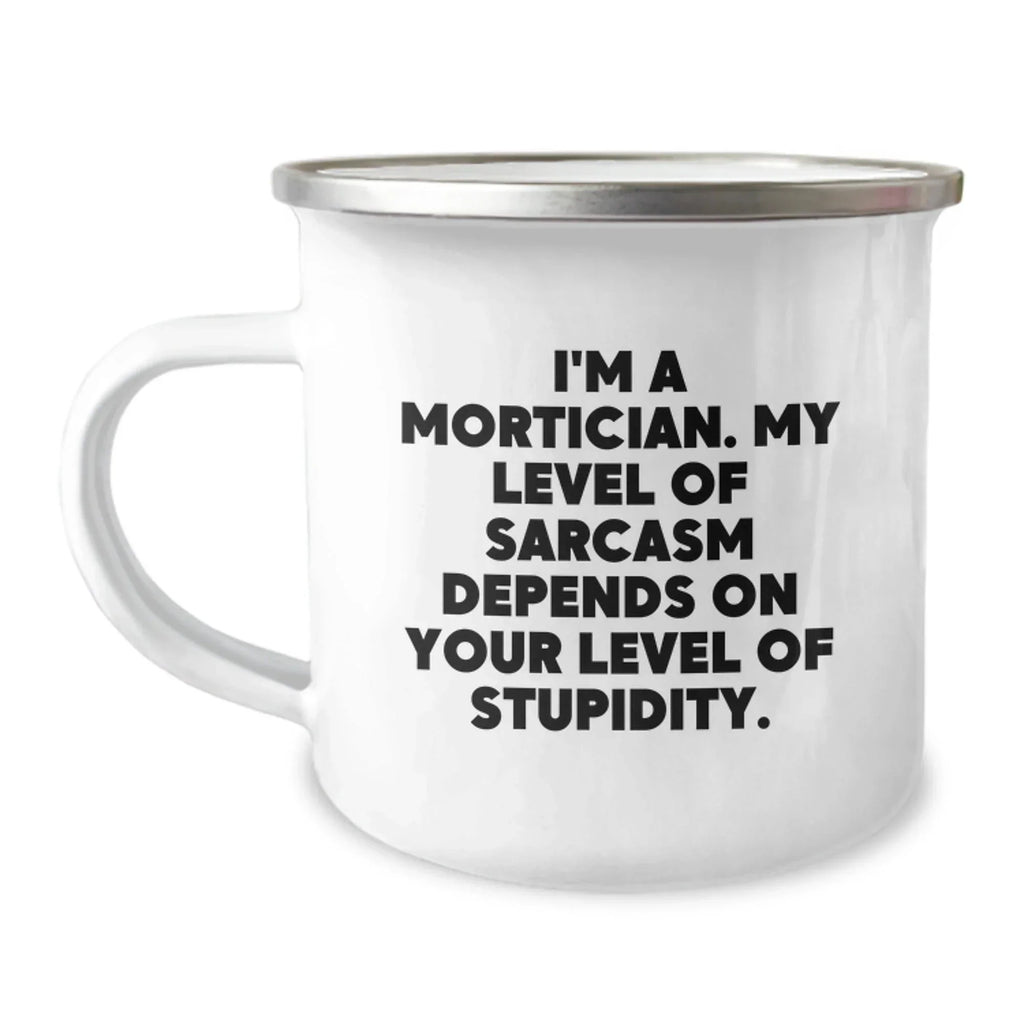 Funny Mortician Gifts from Men, Unique Christmas Memorable Present for Mortician Friends