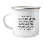 Funny Tool Maker Gifts for Graduation - Unique Camping Mug from Friends - Image 1