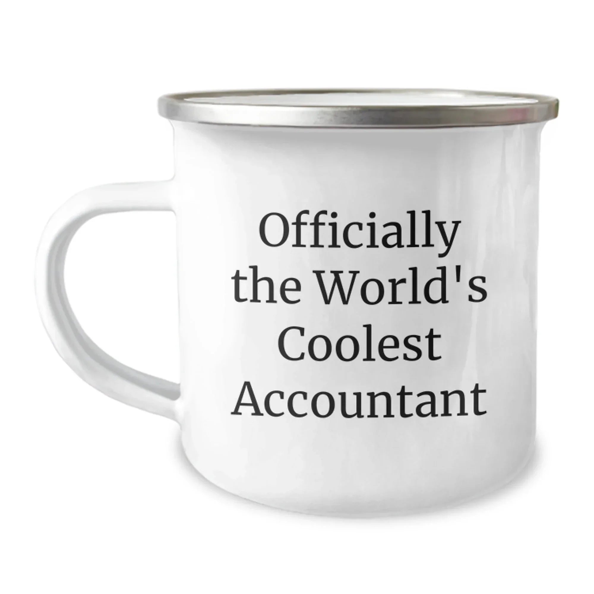 Funny Accountant Gifts from Friends Christmas Unique Mugs for Accountants, Officially The Worlds Coolest Accountant