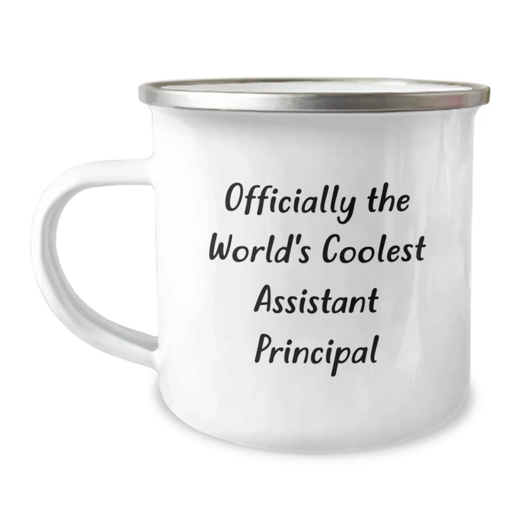 Funny Assistant Principal Gifts for Men - 'Officially The World's Coolest Assistant Principal' Christmas Unique Gifts from Friends to Assistant Principals