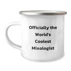 Funny 'Officially The World's Coolest Mixologist' Gifts from Men to Mixologist for Christmas Unique
