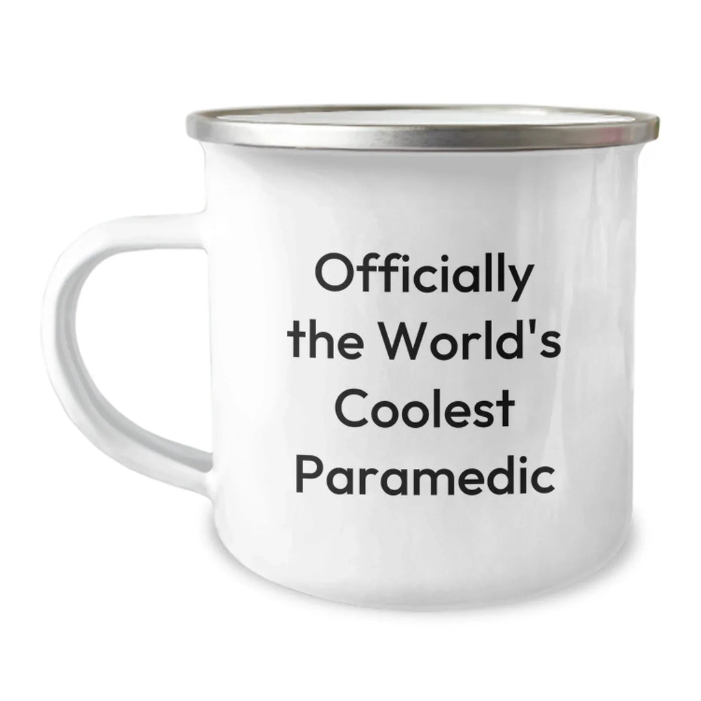 Christmas Rescue Worker Gifts for Men - Officially The World's Coolest Rescue Worker Camping Mug Funny Quote